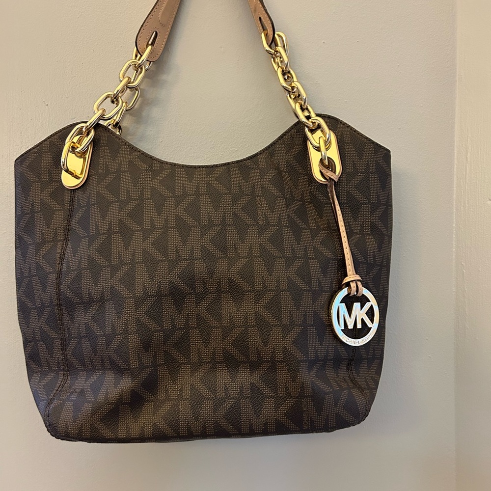 Michael Kors Brown Signature Tote Bag NWOT
